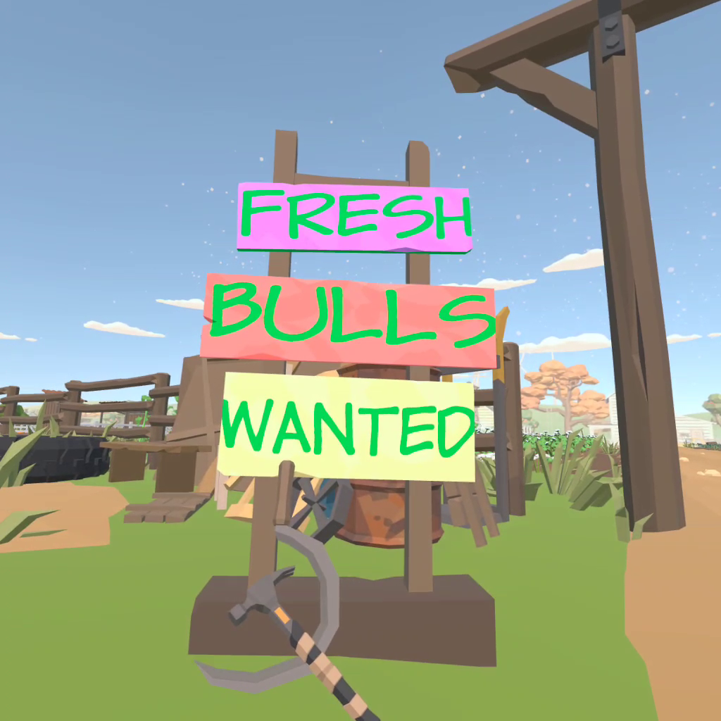 Fresh Bulls Wanted official farm-sign title artwork
