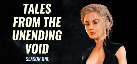 Tales from the Unending Void Season One title and clothed character portrait